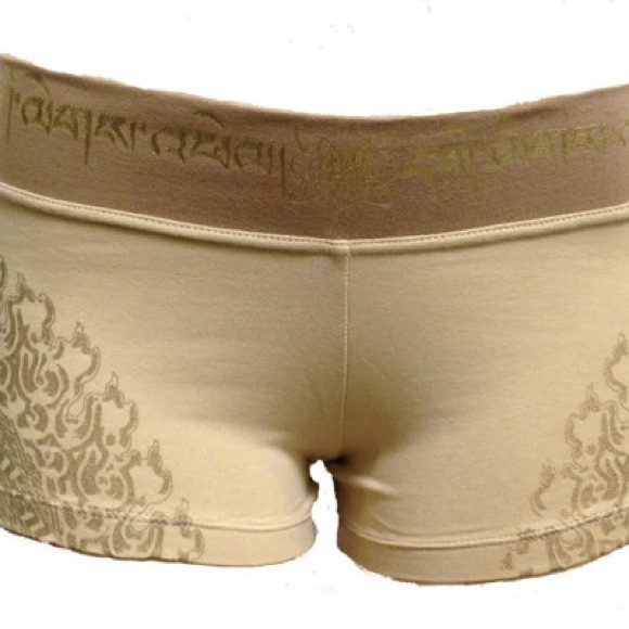 OM GAIA TREE Booty Shorts Large - Picture 2 of 8